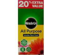 SuperGift.com 2 X Miracle-Gro All Purpose Water Soluble Plant Food 1.2Kg Concentrated Plant Feed Multipack