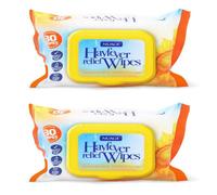 SuperGift.com 2 X Nuage Hayfever Relief Wipes 30 Pack Gentle Cleansing Wipes For Removing Pollen, Dust & Airborne Particles During Allergy Seaso