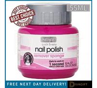 SuperGift.com 2 X Nuage Nail Polish Remover Sponge Instant Nail Varnish Removal Pot For Quick, Easy & Mess-Free Nail Care
