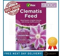 SuperGift.com 2 X Vitax Clematis Fertiliser 900G Plant Food For Clematis, Flowering Climbers, Healthy Growth, Vibrant Blooms & Garden Plant Care