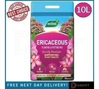 SuperGift.com 2 X Westland Ericaceous Planting & Potting Mix Compost 10L Peat-Free Specialist Compost Multipack