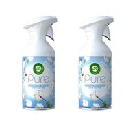 SuperGift.com 2X Air Wick Pure Soft Cotton Air Freshener Spray Fresh Cotton Fragrance Room Spray, 2 X 250Ml