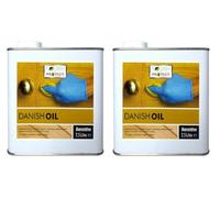 SuperGift.com 2X Barrettine Danish Oil For Interior & Exterior Wood 2.5L