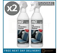 SuperGift.com 2X Hg Car Upholstery Cleaner Fabric Seat, Carpet & Interior Cleaner 500Ml