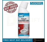 SuperGift.com 2X Hg Super Powerful Toilet Cleaner Gel Liquid Heavy Duty Limescale & Stain Remover 500Ml