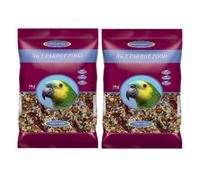 SuperGift.com 2X J & J No.1 Parrot Food - Seeds & Grains 2Kg