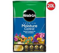 SuperGift.com 2X Miracle-Gro Moisture Control Compost Multi-Purpose Growing Media For Pots & Containers, 2 X 20L