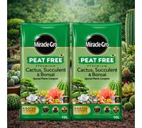 SuperGift.com 2X Miracle Peat Free Cactus, Succulent & Bonsai Compost 10L