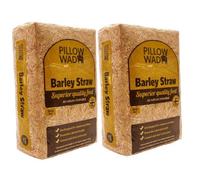 SuperGift.com 2X Pillow Wad Barley Straw Large 2Kg Small Animal Bedding 4Kg Total