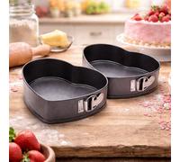 SuperGift.com 2X Prima Heart Shape N/s Cake Tin 23X X 22.5 X3.7Cm