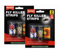 SuperGift.com 2X Rentokil Fly Killer Strips 3 Pack