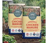 SuperGift.com 2X Rocket Gro Peat Free Organic Chicken Manure 20L