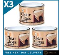 SuperGift.com 3 X 151 Clear Gloss Varnish Tint 180Ml