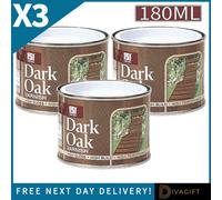 SuperGift.com 3 X 151 Dark Oak Varnish Tin 180Ml