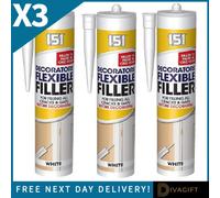 SuperGift.com 3 X 151 Decorator Flexible Filler White 480G
