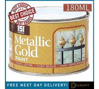 SuperGift.com 3 X 151 Metallic Gold Varnish Tin 180Ml