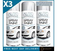 SuperGift.com 3 X Ax Multi-Surface White Gloss Paint 250Ml Can