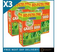 SuperGift.com 3 X Chatsworth Love Your Lawn Grass Seed 500G