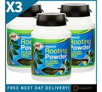 SuperGift.com 3 X Doff Rooting Powder Plant Cutting Propagation Aid
