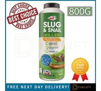 SuperGift.com 3 X Doff Slug & Snail Killer 800G Garden Pest Control Pellets For Flowers, Vegetables, Fruit Plants, Borders, Containers & Plant P