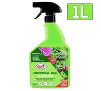 SuperGift.com 3 X Doff Universal Bug Control Liquid 1L Ready-To-Use Plant Protection Treatment For Flowers, Vegetables, Fruit Plants, Shrubs & G