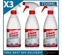 SuperGift.com 3 X Elbow Grease Mould & Mildew Stain Remover Liquid Spray 700Ml