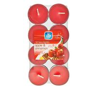 SuperGift.com 3 X Pan Aroma Tea Lights Apple & Cinnamon 16 Pack Scented Candles For Home Fragrance, Relaxation & Ambient Lighting