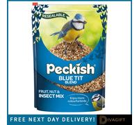 SuperGift.com 3 X Peckish Blend Insect Mix 1Kg Premium Wild Bird Food Multipack