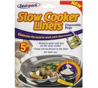 SuperGift.com 3 X Slow Cooker Bags 5 Pack Disposable Slow Cooker Liners For Easy Cleanup, Meal Preparation & Mess-Free Cooking