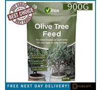 SuperGift.com 3 X Vitax Olive Tree Feed 900G Plant Food For Olive Trees, Mediterranean Plants, Healthy Growth, Strong Roots & Seasonal Plant Car