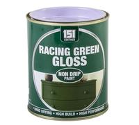 SuperGift.com 300ml Non Drip Paint Tin Exterior Interior Hard Drying Performance (Racing Green Gloss)