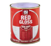 SuperGift.com 300ml Non Drip Paint Tin Exterior Interior Hard Drying Performance (Red Gloss)