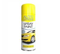 SuperGift.com 3x 250ml All Purpose Aerosol Yellow Gloss Spray Paint Quick Drying Spray, Fast Dry and Excellent Coverage for Car, Van, Wheel, Metal, Plastic and More by Diva Gift
