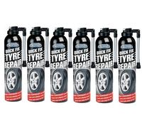 SuperGift.com 3x 300ml Quick Fix Tyre Inflator & Repair Spray - Fast Emergency Sealant for Flat Tyres