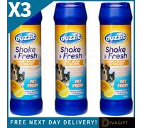 SuperGift.com 3X Duzzit Shake & Fresh Carpet Odour Pet Fresh 500G
