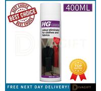 SuperGift.com 3X Hg Odour Eliminator For Clothes Spray Fabric Freshener & Clothing Odour Neutraliser 400Ml