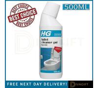 SuperGift.com 3X Hg Toilet Cleaner Gel Liquid Toilet Bowl Limescale & Stain Remover 500Ml