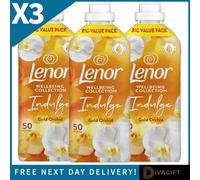 SuperGift.com 3X Lenor Gold Orchid Fabric Conditioner 50 Washes 1.65L