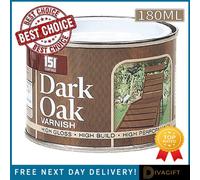 SuperGift.com 4 X 151 Dark Oak Varnish Tin 180Ml