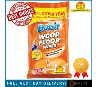 SuperGift.com 4 X Duzzit Wood Floor Wipes 24 Pack