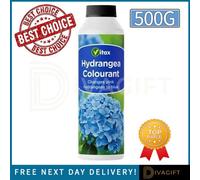 SuperGift.com 4 X Vitax Hydrangea Colourant 500G Hydrangea Plant Treatment For Blue Bloom Enhancement, Garden Plant Care & Ornamental Flower Mai