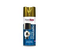 SuperGift.com 400ml, Metallic Spray Paint (1, Brilliant Gold)