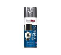 SuperGift.com 400ml, Metallic Spray Paint (1, Brilliant Silver)