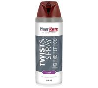 SuperGift.com 400ml, Satin Finish Spray Paint (1, Wine Red)