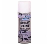 SuperGift.com 400ml Spray paint Aerosol Professional Quality, Perfect Finish for Cars, Bikes,Vans, Metal (White)