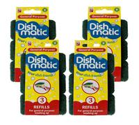 SuperGift.com 4X Dishmatic General Refill Triples 3Pk