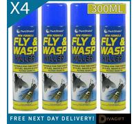 SuperGift.com 4X Pest Shield Fly & Wasp Killer Spray 300Ml
