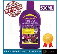 SuperGift.com 5 X Eazifeed Feed For Hanging Baskets & Tubs Liquid 500Ml