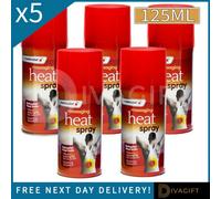SuperGift.com 5 X Masterplast Heat Massaging Spray 150Ml