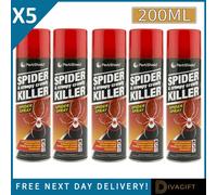 SuperGift.com 5 X Pest Shield Spider & Creepy Crawly Spray 200Ml